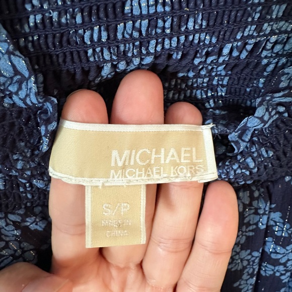 Michael Kors boho pattered off shoulder dress - Picture 4 of 4